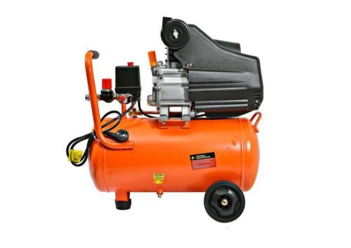 Компрессор воздушный масляный ВКС-9315С  СОЮЗ, 1,5кВт, 210л/мин, ресивер 24 л, прямой привод-Tehinstrument