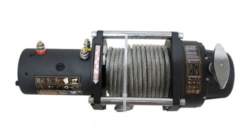 Habert Лебедка электрическая 6000LB, стальной трос-Tehinstrument