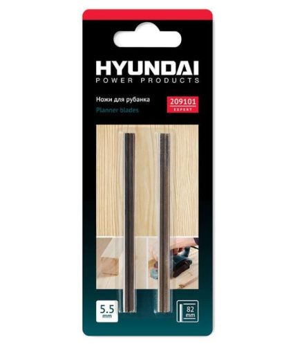 Ножи твердосплавные HYUNDAI для рубанков 82х5,5х1,1mm 2шт-Tehinstrument