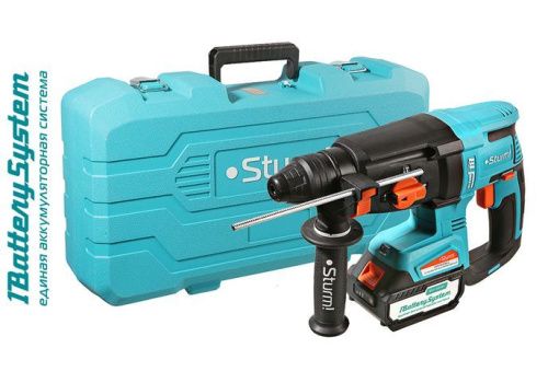 Аккумуляторный перфоратор  Sturm CRH1832BLC 1BatterySystem-Tehinstrument