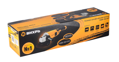 Углошлифовальная машина (болгарка) Вихрь УШМ-180/1800-Tehinstrument
