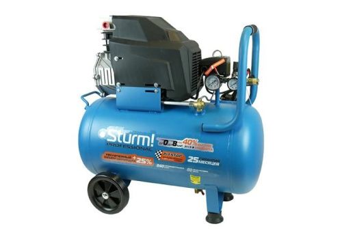 Компрессор воздушный масляный  Sturm AC93150P, 2кВт, 340л/мин, ресивер 50л, Professional-Tehinstrument