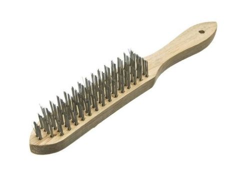 Щётка №145 7133005 с деревянной ручкой 5-ти рядная-Tehinstrument