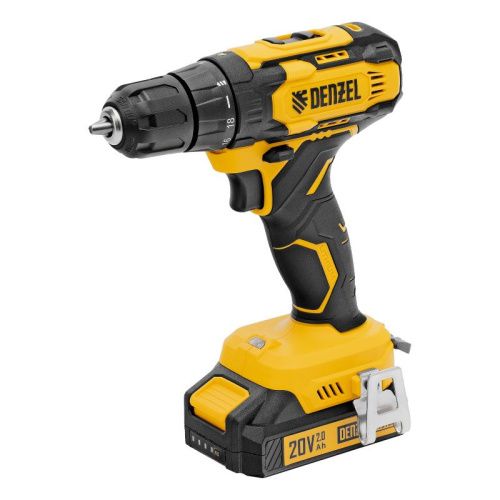 Аккумуляторный шуруповерт Denzel CDQ-20, Li-Ion, 20 В-Tehinstrument