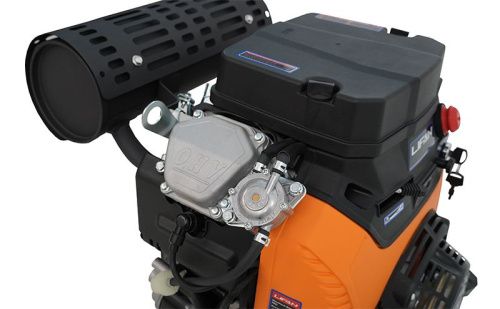 Двигатель Lifan LF2V80F-A (4500), вал ?25мм, катушка 20 Ампер датчик давл./м, м/радиатор, счетчик моточасов-Tehinstrument