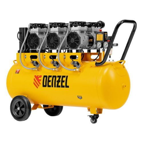 Компрессор безмасляный, малошумный  Denzel DLS 2250/100-Tehinstrument