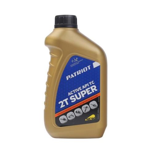 Масло 2-х тактное полусинтетическое Patriot Super Active-Tehinstrument