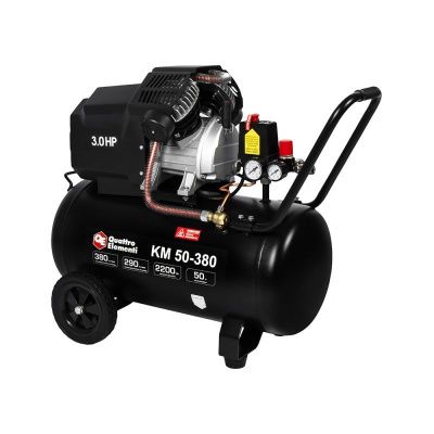 Компрессор поршневой масляный QUATTRO ELEMENTI KM 50-380-Tehinstrument