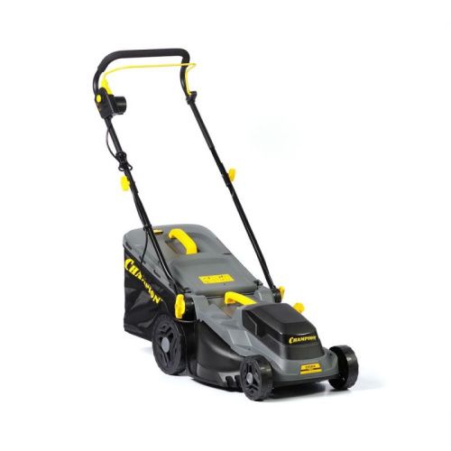 Газонокосилка эл. CHAMPION EM3816 (1,6 кВт пласт.+ткань травосб. 42л ширина 380мм 30-75мм, 11,3кг)-Tehinstrument