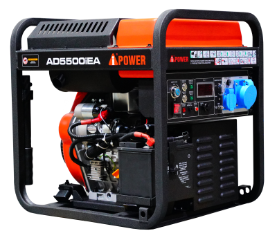 Инверторный дизельный генератор AD5500iEA, A-iPower-Tehinstrument