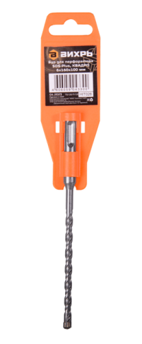 Бур по бетону Вихрь КВАДРО 6x160x100-Tehinstrument