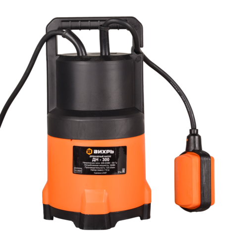 Дренажный насос Вихрь ДН-300-Tehinstrument