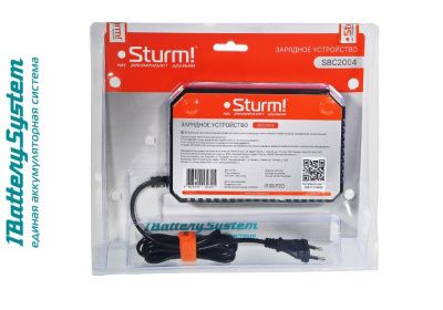 SBC2004 зарядное устройство  Sturm, 18В, 1BatterySystem, 4.5A-Tehinstrument