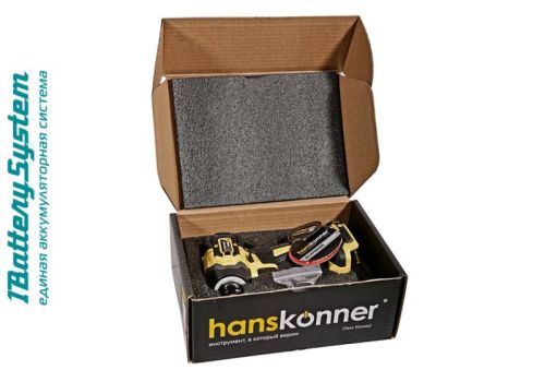 Аккумуляторный ударный винтоверт Hanskonner HCD20280BLW 1BatterySystem-Tehinstrument