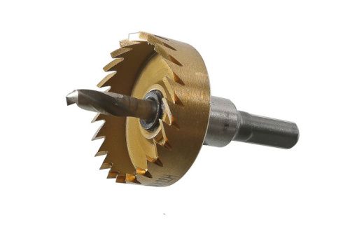 Коронка биметаллическая, 40 мм, по тонколистовому металлу, центрирующее сверло,  Sturm-Tehinstrument