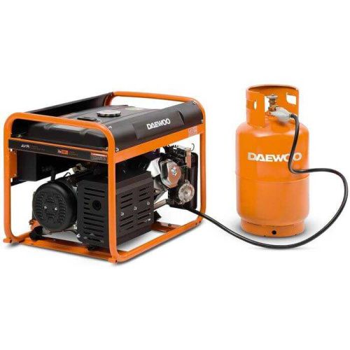Газовый генератор DAEWOO GDA 7500DFE (газовая электростанция ДЭУ GDA 7500DFE)-Tehinstrument