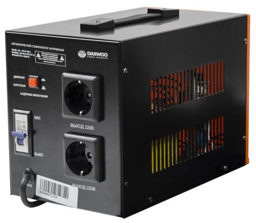 Однофазный стабилизатор DAEWOO DW-TZM2kVA (стабилизатор DAEWOO DW-TZM 2 kVA)-Tehinstrument