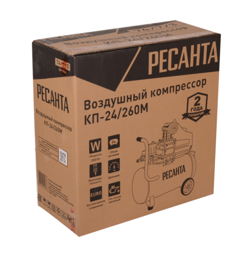 Компрессор Ресанта КП-24/260М-Tehinstrument