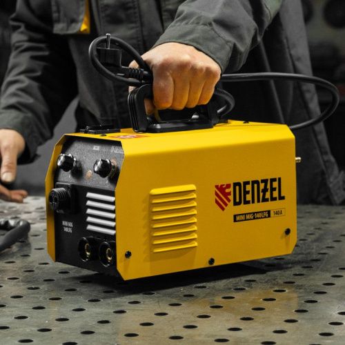 Полуавтоматический сварочный аппарат Denzel Mini MIG-140LFG-Tehinstrument