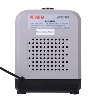 Автоматическая насосная станция Ресанта АНС-5400И с инверторным двигателем-Tehinstrument