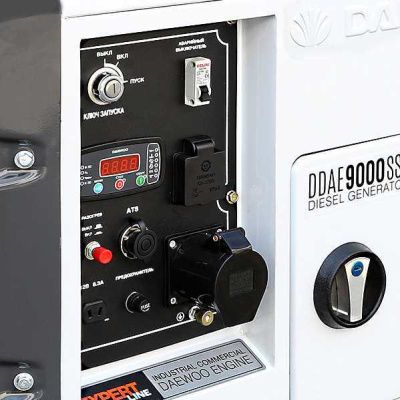 Дизельный генератор DAEWOO DDAE 9000SSE (электростанция DAEWOO DDAE9000SSE)-Tehinstrument