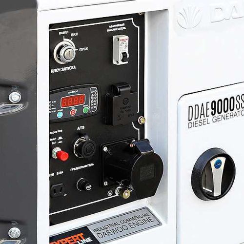 Дизельный генератор DAEWOO DDAE 9000SSE (электростанция DAEWOO DDAE9000SSE)-Tehinstrument