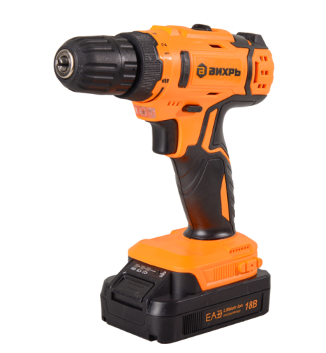 Дрель-шуруповерт Вихрь ДА-18Л-2К-Tehinstrument