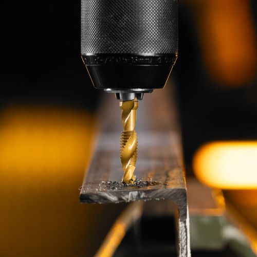 Набор сверл-метчиков, М4-М12, Р6М5 // Denzel-Tehinstrument