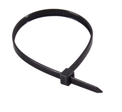 Хомуты нейлоновые (стяжки) черные 100 шт. Вихрь 4,8*200 Ч-Tehinstrument