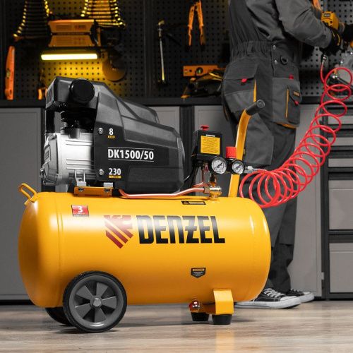 Компрессор воздушный Denzel DK1500/50, Х-PRO-Tehinstrument