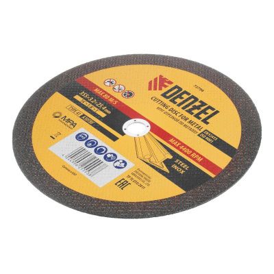 Круг отрезной по металлу, 355 х 3,2 х 25,4 мм, A30TBF// Denzel-Tehinstrument