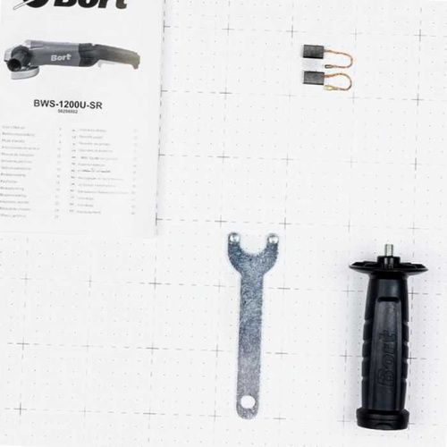 Угловая шлифовальная машина Bort BWS-1200U-SR (болгарка Борт 1200у-ср), 98298802-Tehinstrument