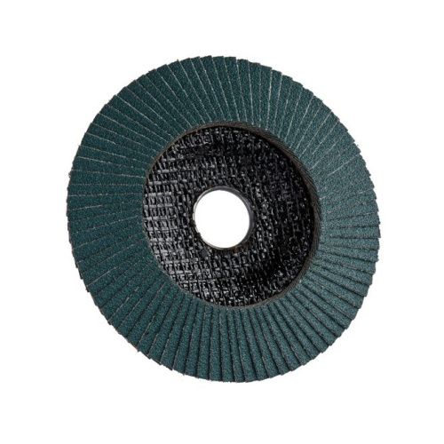 Круг зачистной лепестковый ЦИРКОНИЕВЫЙ, конический 125х22, зерно 100, Hanskonner-Tehinstrument