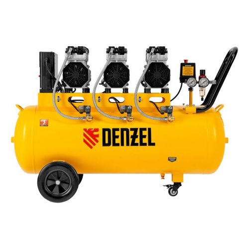 Компрессор безмасляный, малошумный  Denzel DLS 2250/100-Tehinstrument