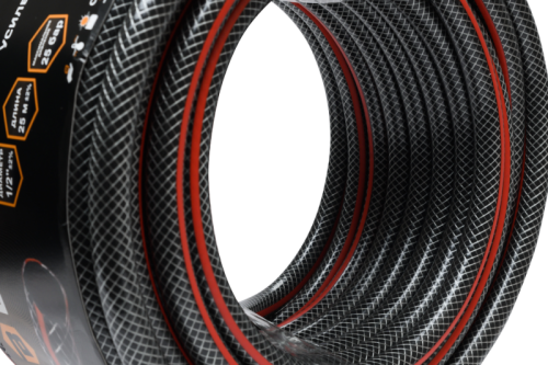 Шланг поливочный ПВХ усиленный премиум, пищевой трехслойный армированный 1/2, 25м Вихрь-Tehinstrument