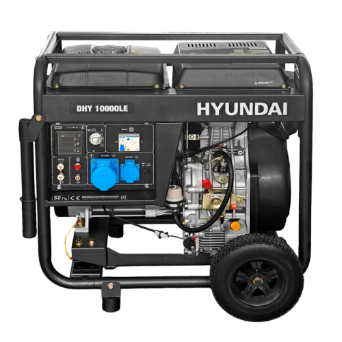 Дизельный генератор Hyundai dhy 10000le-Tehinstrument