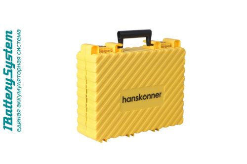 Аккумуляторный шуруповерт Hanskonner HCD1865C 1BatterySystem-Tehinstrument