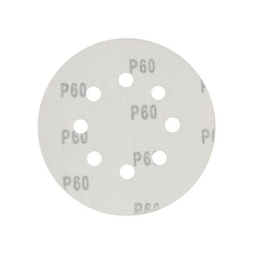 Круг шлифовальный на липучке (125 мм, Р60, 8 отв.), Patriot-Tehinstrument