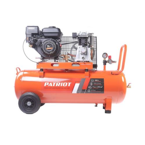 Компрессор бензиновый PATRIOT KGA 450 L100, поршневой, ременной-Tehinstrument