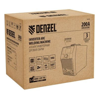 Полуавтоматический сварочный аппарат Denzel SDR-205 Ultra-Tehinstrument