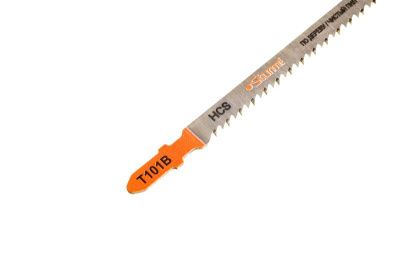 Пилки для лобзика по дереву T101B, 5 шт, 100х75мм, шаг зуба 2,5мм, чистый прямой рез, HCS,  Sturm-Tehinstrument