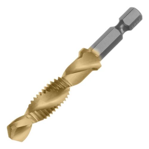 Сверло-метчик М10 х 1,5 мм, Р6М5// Denzel-Tehinstrument