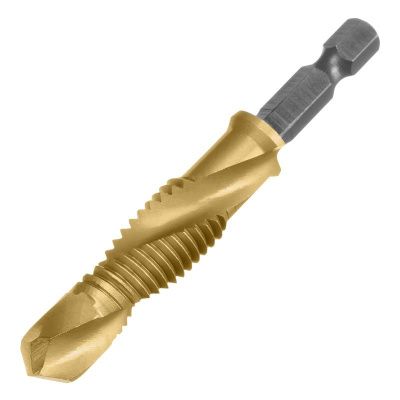 Набор сверл-метчиков, М4-М12, Р6М5 // Denzel-Tehinstrument