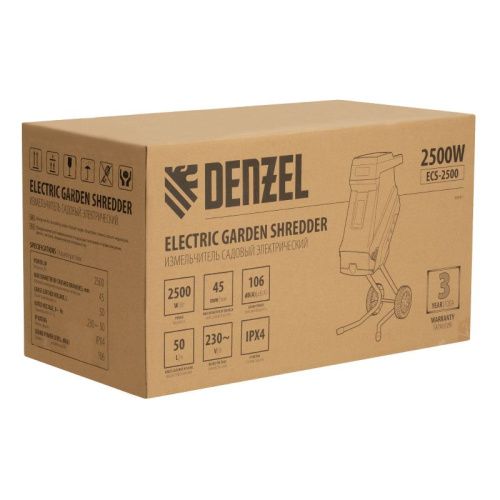 Измельчитель садовый электрический Denzel ECS-2500-Tehinstrument