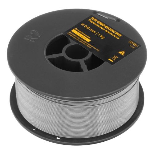 Порошковая проволока Е71TGS, диам. 0,8 мм, 1 кг, диам. катушки D100 Denzel-Tehinstrument