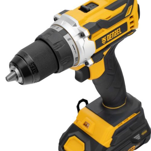 Дрель-шуруповерт аккумуляторная, бесщет. Denzel BLDL-18-02-Tehinstrument