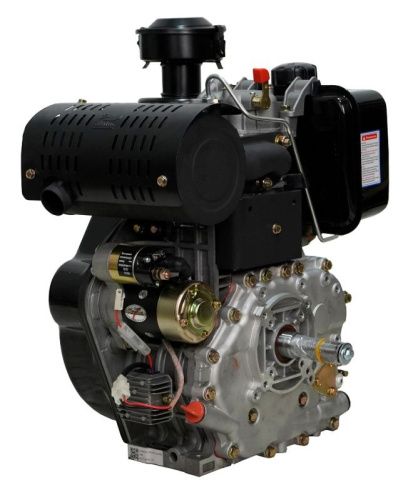 Двигатель Lifan Diesel C195FD-A, вал ?25мм, катушка 6 Ампер-Tehinstrument