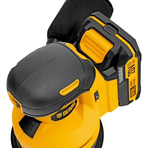 Машина шлифовальная эксцентриковая аккумуляторная Denzel CROSH-20-125, Li-Ion-Tehinstrument