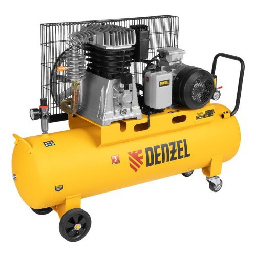 Компрессор воздушный, ременный привод Denzel BCI4000-T/100-Tehinstrument