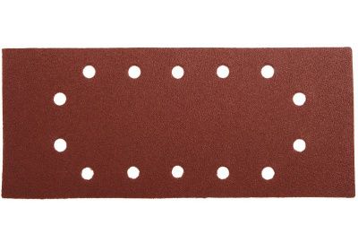Шлифбумага, 115x280мм, Р80, 5 шт, 14 отверстий для удаления пыли,  Sturm-Tehinstrument